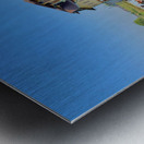 Inle Lake Shops Metal print