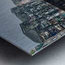 Living by the Railroad Metal print