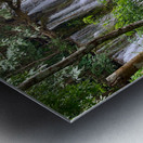 On Top of Kuang Si Waterfalls Metal print