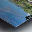 Ulupen Geya on Kandy Lake 2 Metal print