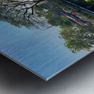 Train Bridge Metal print