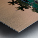 Sunset for the Boatmen Metal print