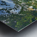 The Pink Train Metal print