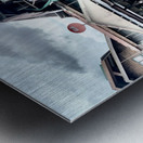 Balconies on the Water Metal print