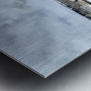 Balconies on the Water 3 Metal print