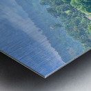 Beautiful Flowers on the Balcony with a View Metal print