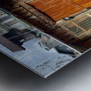 Beautiful Wooden House Metal print