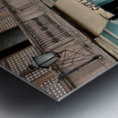 Empty Vigan Street Metal print