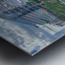 Victoria Harbour in Melbourne 3 Metal print