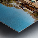 Inle Lake Boats Metal print