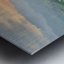 Sunset Over Sapa Rice Field Metal print