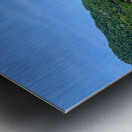 Mountains Water and Rocks Metal print