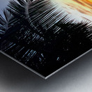 Sunset Bath Metal print