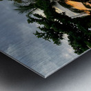 Sunset Between the Palm Trees Metal print