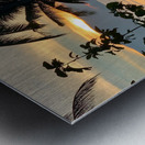 Calm Sunset 2 Metal print