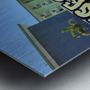 Graffiti by the Sea Metal print