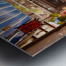 Kids Wearing Blue Metal print