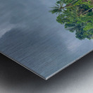 Lady in Balinese Holy Water Metal print