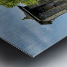 Mini Temple on the Lake Sri Lanka Metal print