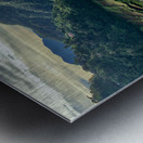 Nice Watery Rice Fields Metal print