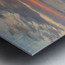 Sunset Swing on the Beach Impression metal