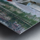 Swan Boat on the Lake Metal print