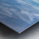 Bungalows on the Coast Metal print