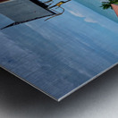 Mountain Stand Metal print