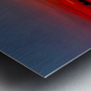 Red Sky Sunset Impression metal