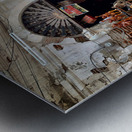 Shops in Vigan Philippines Metal print