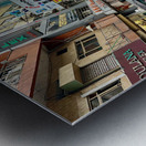 Sri Lankan Busy Street Metal print