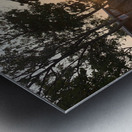 Sunset Reflection in the Pool Metal print