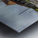 Temple in Bokor Cambodia Metal print