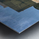 Abandoned Building in Bokor Cambodia Metal print