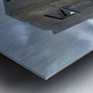 Abandonned House in Bokor Cambodia Metal print