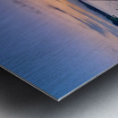 Fishing at Sunset Metal print