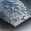 Riding in the Mountains Metal print