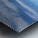 Rock Throwing on the Lake Metal print