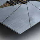 Saint Marys Black Wooden Cathedral of Kon Tum 2. Metal print