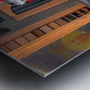 The Red Fridge and the Dog 2 Metal print