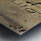 Dimanche Fou Written on the Beach Metal print