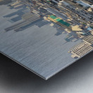 Overview of Bangkok 3 Metal print