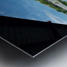 Pettah Floating Market Reflections Colombo Sri Lanka Metal print