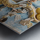 Beatiful Temple Door Metal print