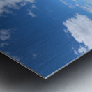 Boy Walking Down to the Beach Metal print