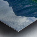 Laos Mountains Metal print