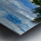 Dog on Mount Iron New Zealand Impression metal