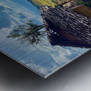 Sun Reflecting in the Puddle Impression metal