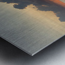 Sweet Orange Sunset 2 Metal print