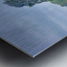 Strait Rock on the Water Metal print